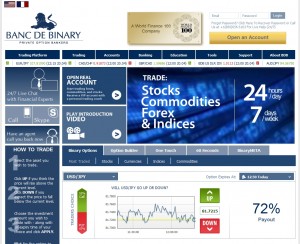Banc de binary trading platform